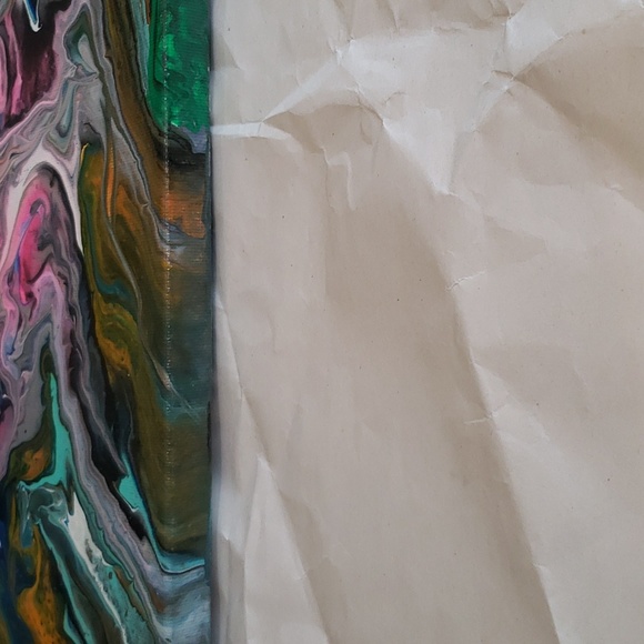 Original Abstract Acrylic Paintings / Art on a 10x10  canvas. - Picture 4 of 5